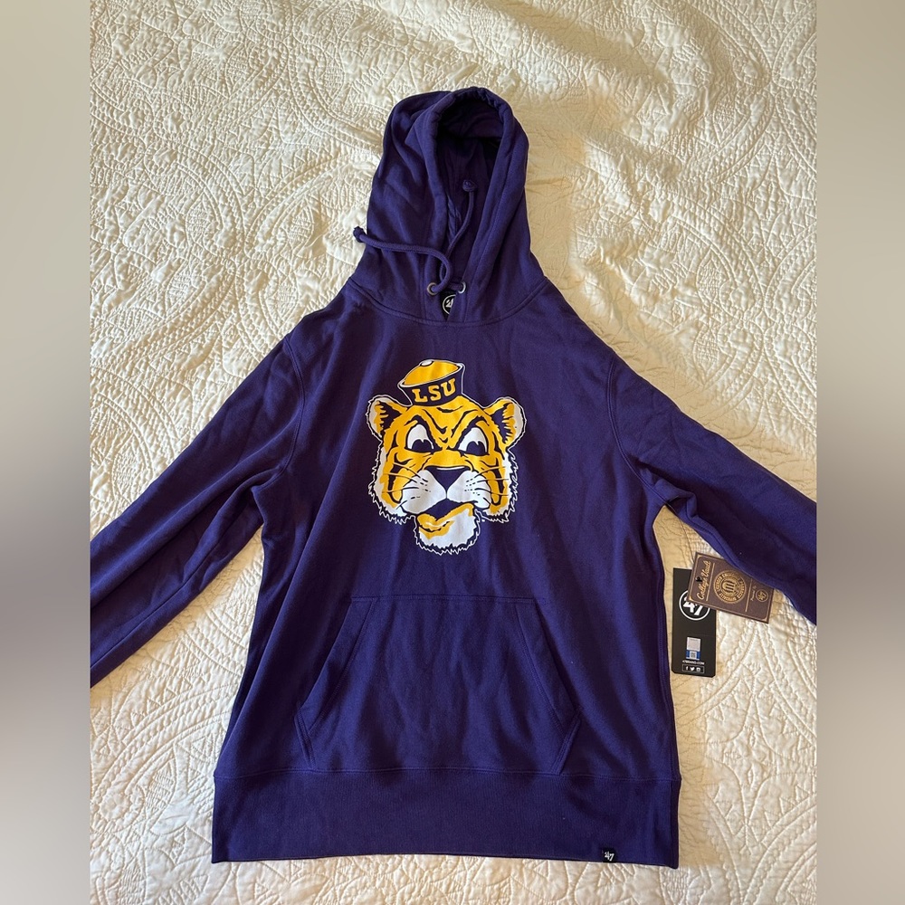 New with tags 47 Brand LSU Hoodie - Large
